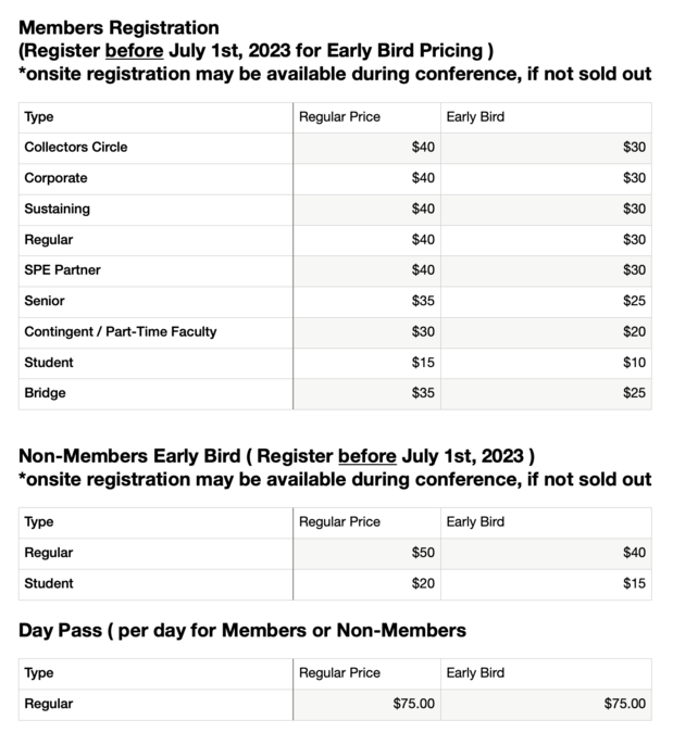 Pricing Info
