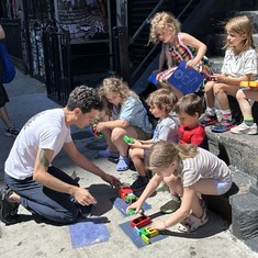 Family Art Hour: Polaroids and Monotypes 